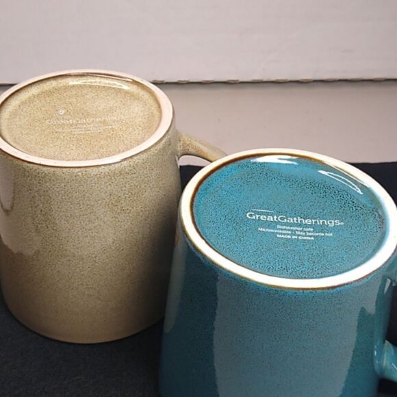 Great Gathering Double Owl Mugs Cottagecore Countrycore kitsch - Picture 5 of 7